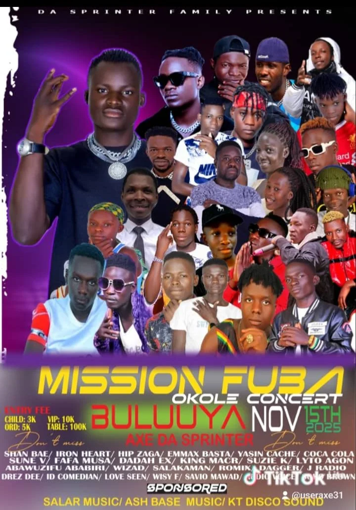 AXE DA SPRINTER Set for MISSION FUBA OKOLE CONCERT This November