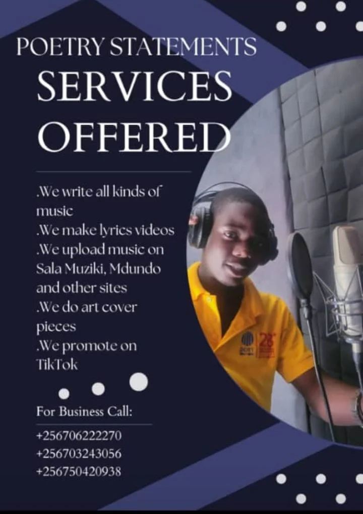 SALA MUZIKI Joins Forces With POETRY STATEMENTS To Revolutionize Music Production, Promotion, Writing and Distribution In Uganda